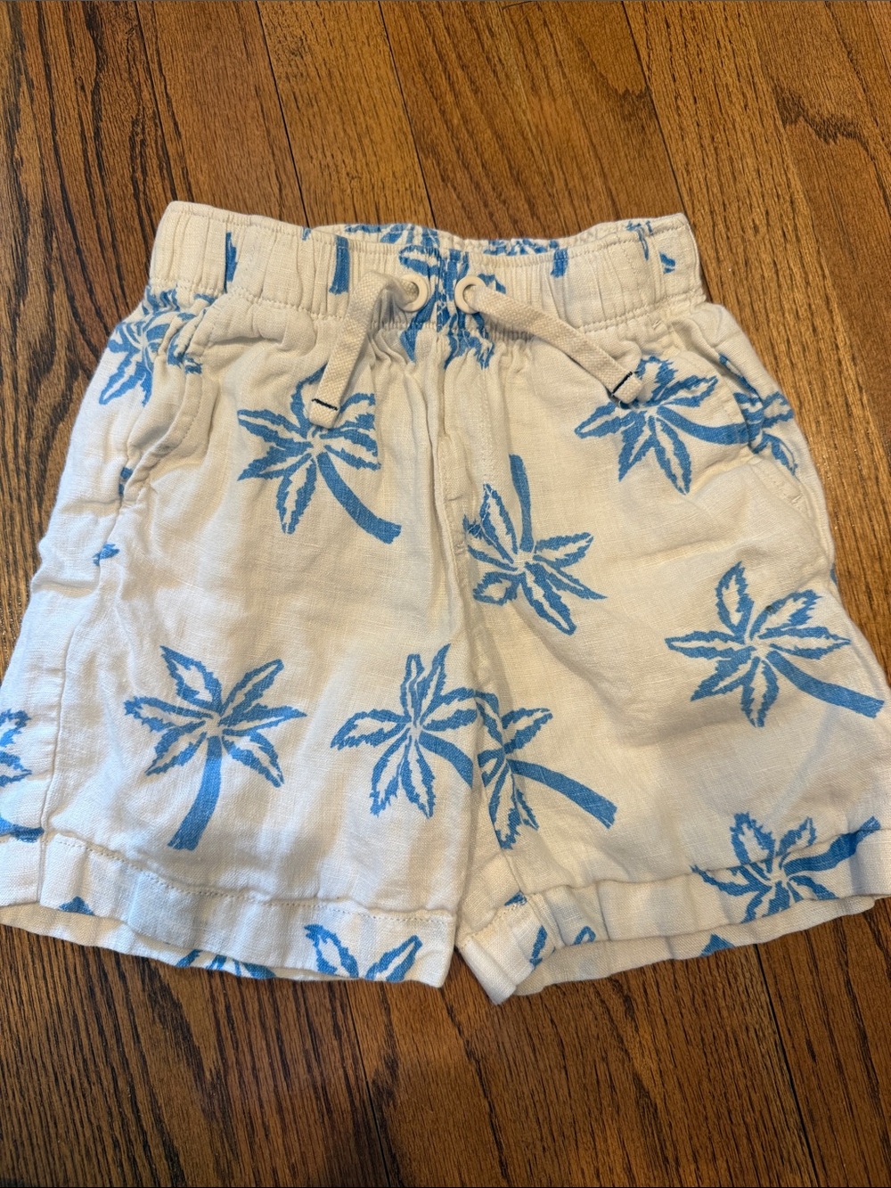 Crewcuts boys linen shorts - 6
